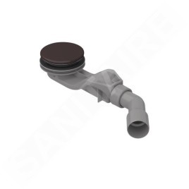 Bette Accessoires - Garniture de vidage pour receveurs de douche, sortie horizontale, slate B597-402