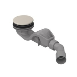 Bette Accessoires - Garniture de vidage pour receveurs de douche, sortie horizontale, flax B598-423