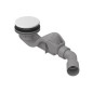 Bette Accessoires - Garniture de vidage pour receveurs de douche, sortie horizontale, snow B598-440