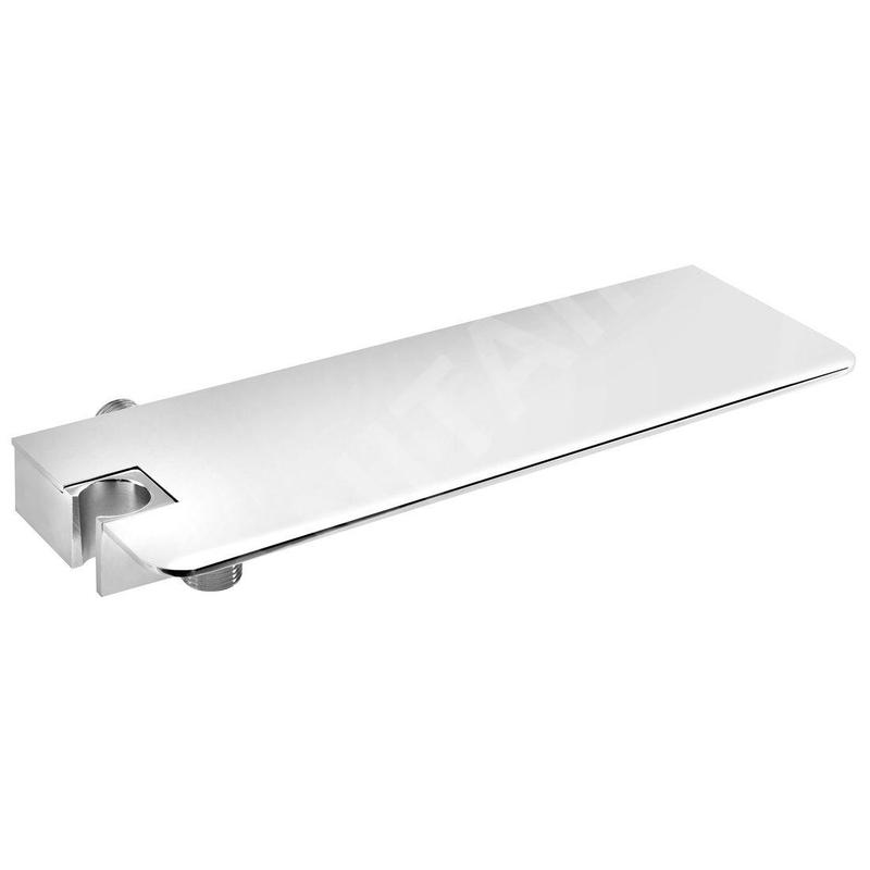 Sapho Accessoires - Support de douche, avec étagère, chrome AQ587