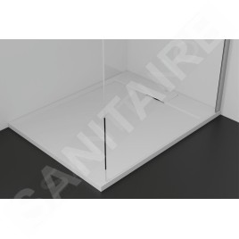 Ideal Standard i.Life - Receveur de douche 100x80 cm, Anti-Slip, blanc T5223FR