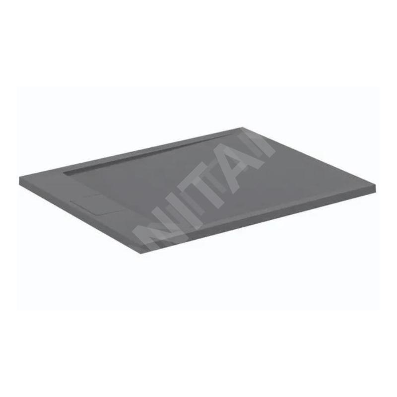 Ideal Standard i.Life - Receveur de douche 100x80 cm, Anti-Slip, gris T5223FS