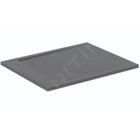 Ideal Standard i.Life - Receveur de douche 100x80 cm, Anti-Slip, gris T5223FS