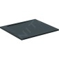 Ideal Standard i.Life - Receveur de douche 100x90 mm, Anti-Slip, noir T5231FV