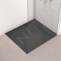 Ideal Standard i.Life - Receveur de douche 100x90 mm, Anti-Slip, noir T5231FV