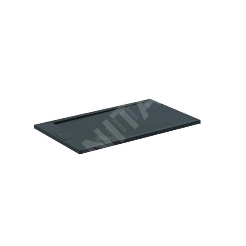 Ideal Standard i.Life - Receveur de douche 120x70 cm, Anti-Slip, noir T5233FV