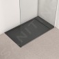 Ideal Standard i.Life - Receveur de douche 120x70 cm, Anti-Slip, noir T5233FV