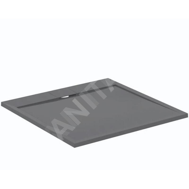 Ideal Standard i.Life - Receveur de douche 100x100 cm, Anti-Slip, gris T5234FS