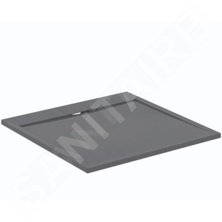 Ideal Standard i.Life - Receveur de douche 100x100 cm, Anti-Slip, gris T5234FS