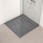 Ideal Standard i.Life - Receveur de douche 100x100 cm, Anti-Slip, gris T5234FS