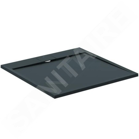 Ideal Standard i.Life - Receveur de douche 100x100 cm, Anti-Slip, noir T5234FV
