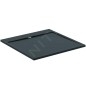 Ideal Standard i.Life - Receveur de douche 100x100 cm, Anti-Slip, noir T5234FV