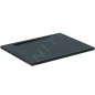 Ideal Standard i.Life - Receveur de douche 90x70 cm, Anti-Slip, noir T5237FV