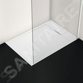 Ideal Standard i.Life - Receveur de douche 100x70 cm, Anti-Slip, blanc T5240FR