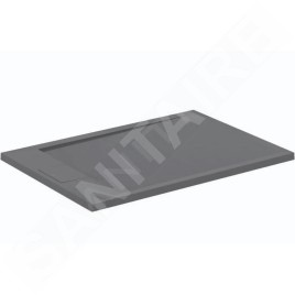Ideal Standard i.Life - Receveur de douche 100x70 cm, Anti-Slip, gris T5240FS