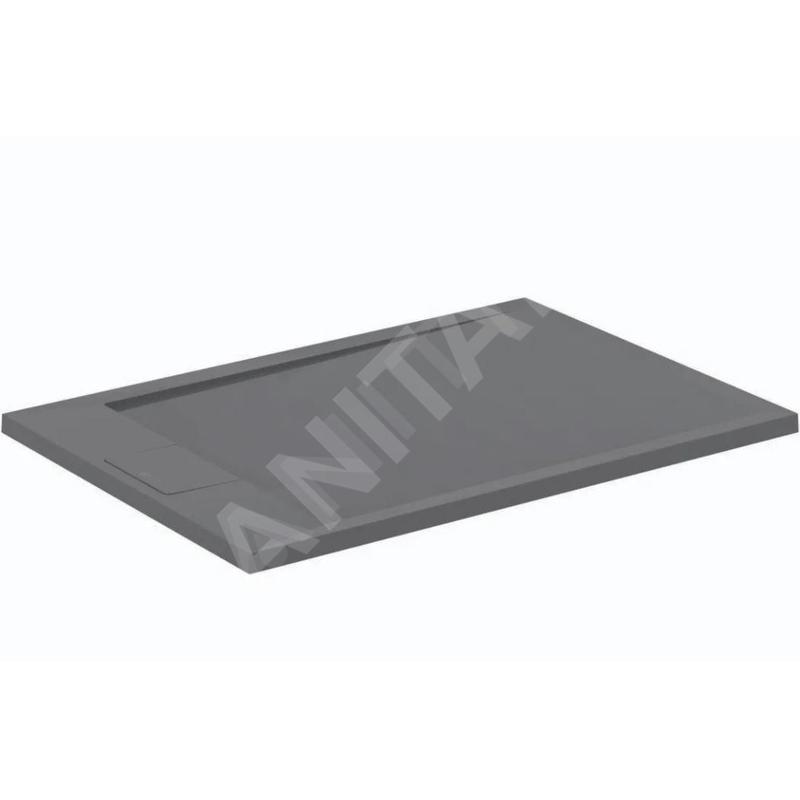 Ideal Standard i.Life - Receveur de douche 100x70 cm, Anti-Slip, gris T5240FS