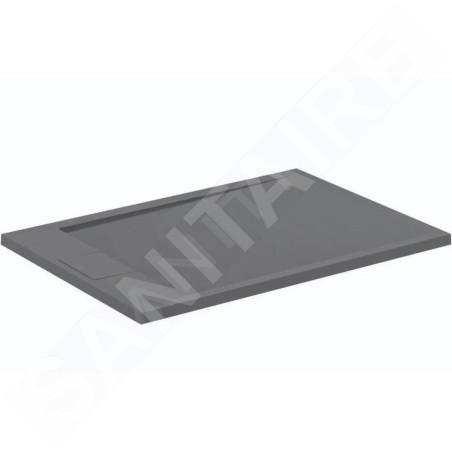 Ideal Standard i.Life - Receveur de douche 100x70 cm, Anti-Slip, gris T5240FS
