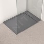Ideal Standard i.Life - Receveur de douche 100x70 cm, Anti-Slip, gris T5240FS