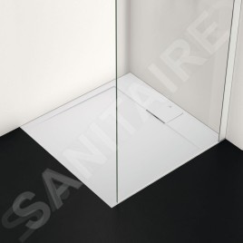 Ideal Standard i.Life - Receveur de douche 70x70 mm, Anti-Slip, blanc T5246FR