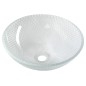 Sapho Beauty - Lavabo à poser, diamètre 420 mm, sans trop-plein, verre clair TY165 Sapho Beauty - Lavabo à poser, diamètre 420 mm, sans trop-plein, verre clair TY165