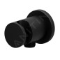 Ravak Chrome - Montant mural avec support, noir mat X07P672