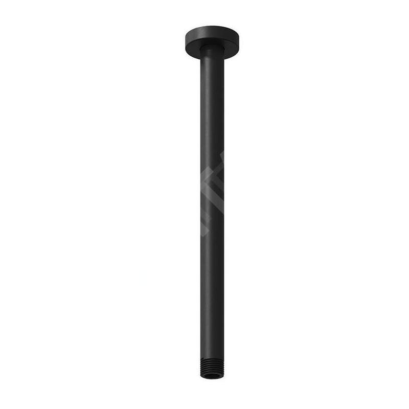 Ravak Douches - Bras de douche plafond, 30 cm, noir mat X07P677