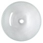 Sapho Beauty - Lavabo à poser, diamètre 420 mm, sans trop-plein, verre clair TY165 Sapho Beauty - Lavabo à poser, diamètre 420 mm, sans trop-plein, verre clair TY165