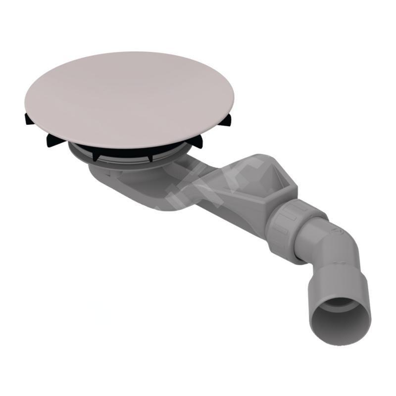 Bette Air - Garniture de vidage pour receveurs de douche, sortie horizontale, Anti-Slip Pro, dust B524-413AY
