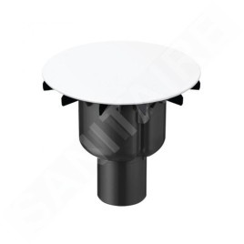 Bette Air - Garniture de vidage pour receveurs de douche, sortie verticale, Anti-Slip Pro, blanc mat B599-004AY