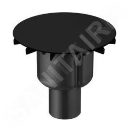 Bette Air - Garniture de vidage pour receveurs de douche, sortie verticale, raven B599-400