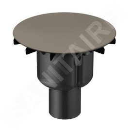 Bette Air - Garniture de vidage pour receveurs de douche, sortie verticale, Anti-Slip Pro, hazel/noisette B599-417AY