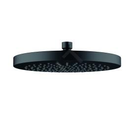 Kludi A-Qa - Douche de tête, diamètre 245 mm, noir mat 6651139-00