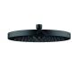 Kludi A-Qa - Douche de tête, diamètre 245 mm, noir mat 6651139-00