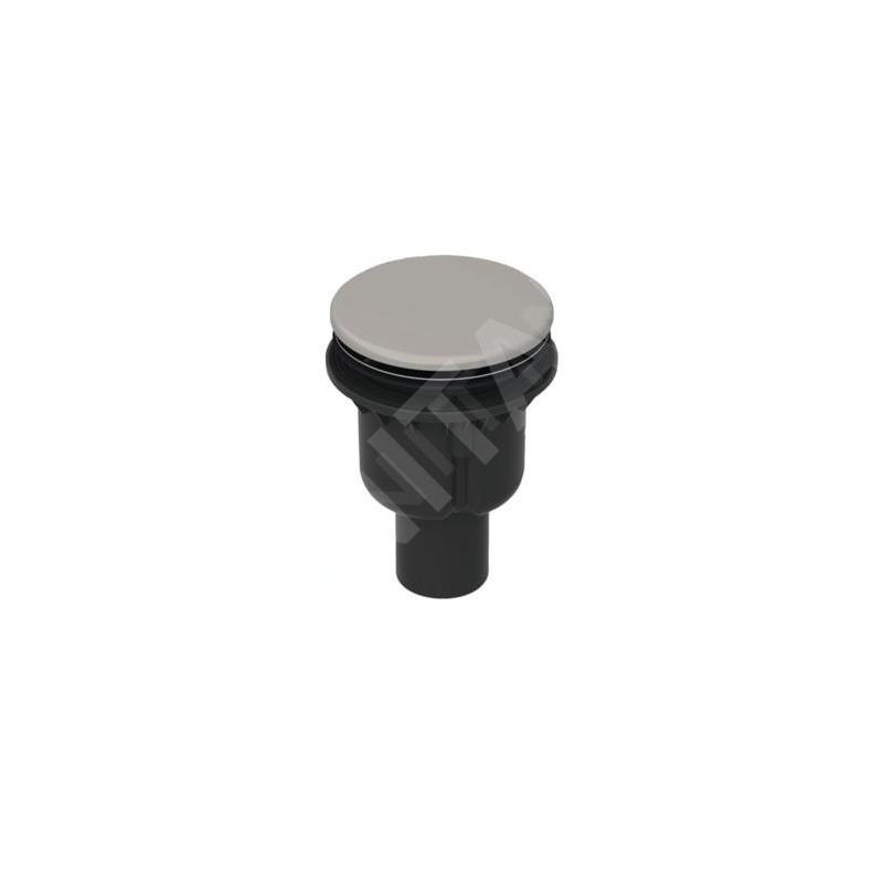 Bette Accessoires - Garniture de vidange pour receveurs de douche, écoulement vertical, silver B594-410