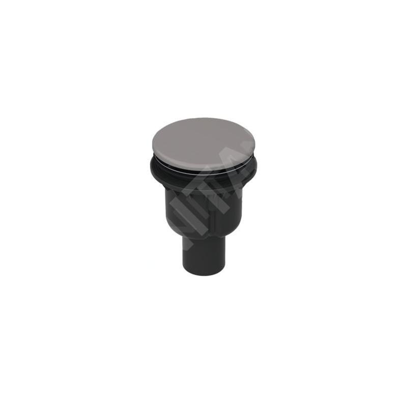 Bette Accessoires - Garniture de vidage pour receveurs de douche, écoulement vertical, Anti-slip Pro, quartz B594-412AY
