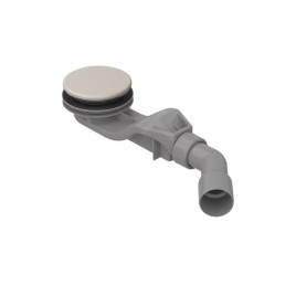 Bette Accessoires - Garniture de vidage pour receveurs de douche, sortie horizontale,  Anti-slip Pro, pergamon B597-001AY