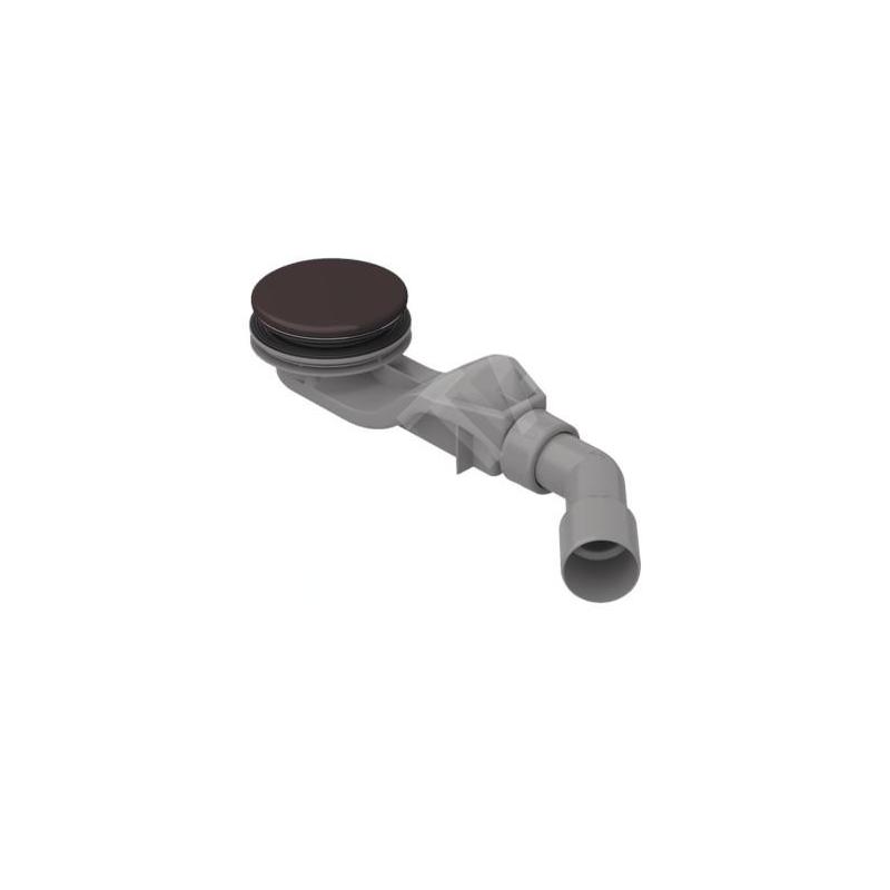 Bette Accessoires - Garniture de vidage pour receveurs de douche, sortie horizontale,  Anti-slip Pro, slate B597-402AY