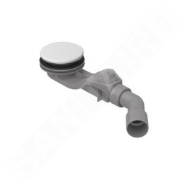 Bette Accessoires - Garniture de vidage pour receveurs de douche, sortie horizontale,  Anti-slip Pro, snow B597-440AY