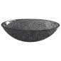 Sapho Beauty - Lavabo à poser, 500x360 mm, sans trop-plein, verre noir TY305SG Sapho Beauty - Lavabo à poser, 500x360 mm, sans trop-plein, verre noir TY305SG