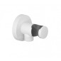 Kludi A-Qa - Montant mural avec support, blanc mat 6054753-00