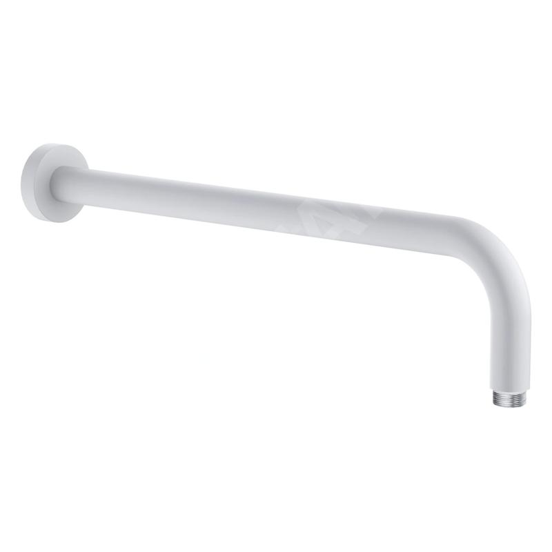 Kludi A-Qa - Bras de douche 400 mm, blanc mat 6651453-00