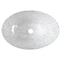 Sapho Beauty - Lavabo à poser, 500x360 mm, sans trop-plein, verre clair TY305CL Sapho Beauty - Lavabo à poser, 500x360 mm, sans trop-plein, verre clair TY305CL