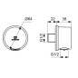 Ideal Standard Idealrain - Support mural, rosé BC808RO