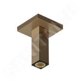 Hansgrohe Accessoires - Bras de douche de plafond, 11 mm, bronze brossé 24338140