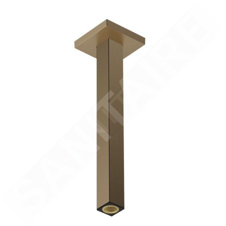 Hansgrohe Accessoires - Bras de douche de plafond, 31 mm, bronze brossé 24339140