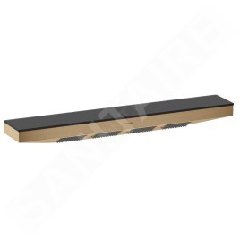 Hansgrohe Rainfinity - Douche de cou avec étagère, bronze brossé 26243140