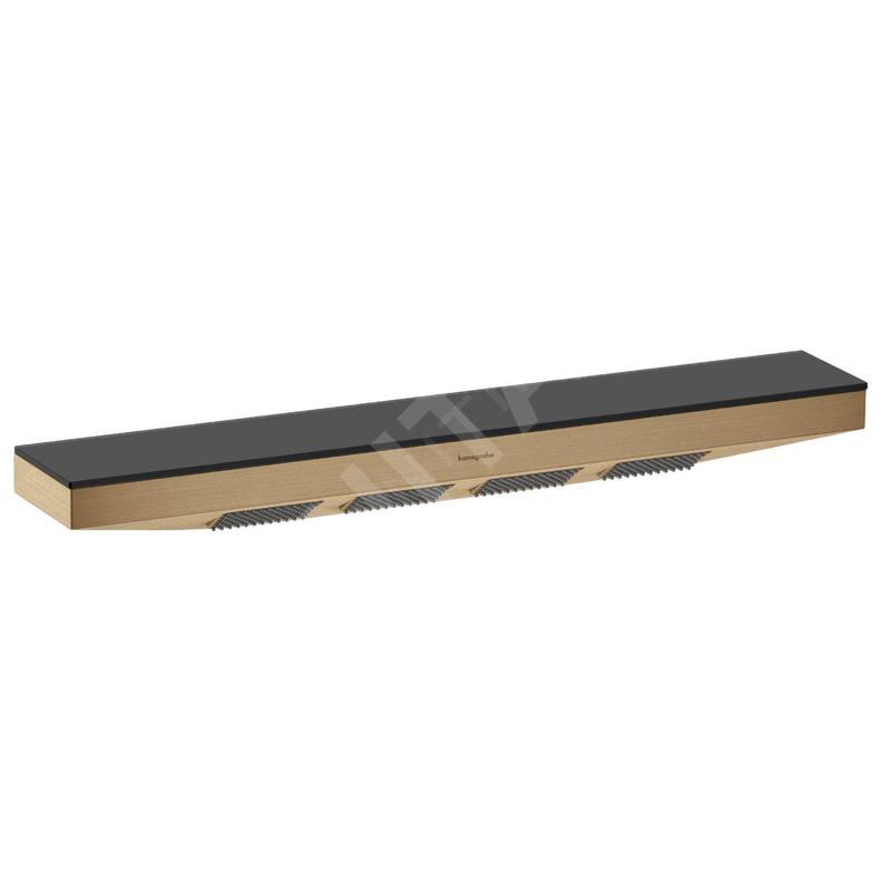 Hansgrohe Rainfinity - Douche de cou avec étagère, bronze brossé 26243140