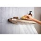 Hansgrohe Rainfinity - Douche de cou avec étagère, bronze brossé 26243140