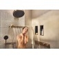 Hansgrohe Rainfinity - Douche de cou avec étagère, bronze brossé 26243140