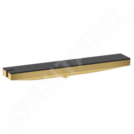 Hansgrohe Rainfinity - Raccord murale avec support et étagère, doré 26843990